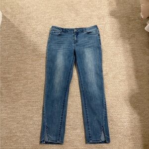 Etcetera Women's Blue Skinny Jeans